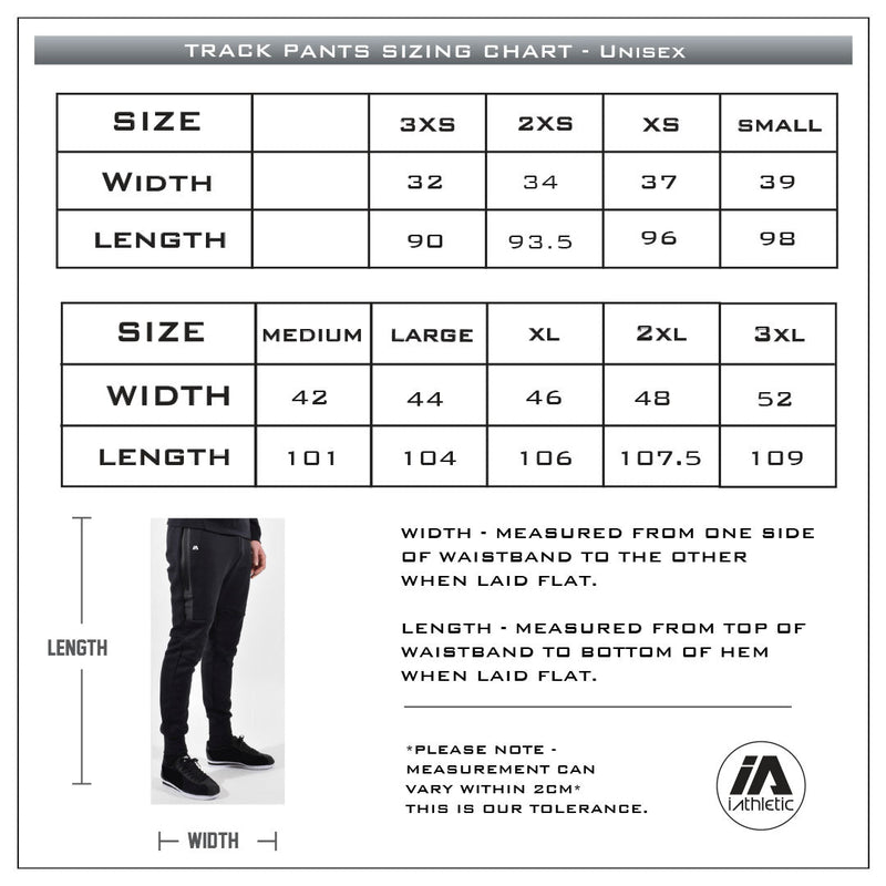 Size Chart - Women Track Pants - (4101, 4102, 4110 & Pivl) – Pinfash.com